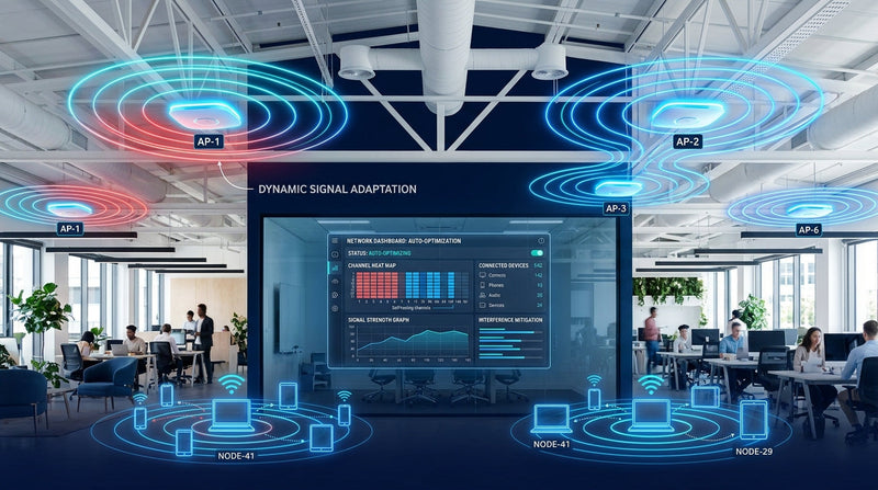 Self-Healing Wi-Fi: How Cisco Meraki Auto RF Eliminates Dead Zones and Keeps Your Business Connected