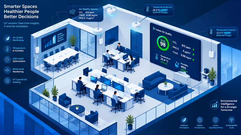 Smart Spaces, Smarter Buildings: How Cisco Meraki MT Sensors Transform Environmental Monitoring