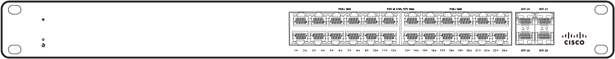 MERAKI MS130-24P CLOUD MANAGED 24GE 370W POE SWITCH (MS130-24P-HW)