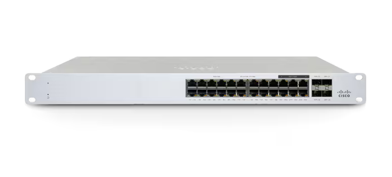 MERAKI MS130-24P CLOUD MANAGED 24GE 370W POE SWITCH (MS130-24P-HW)
