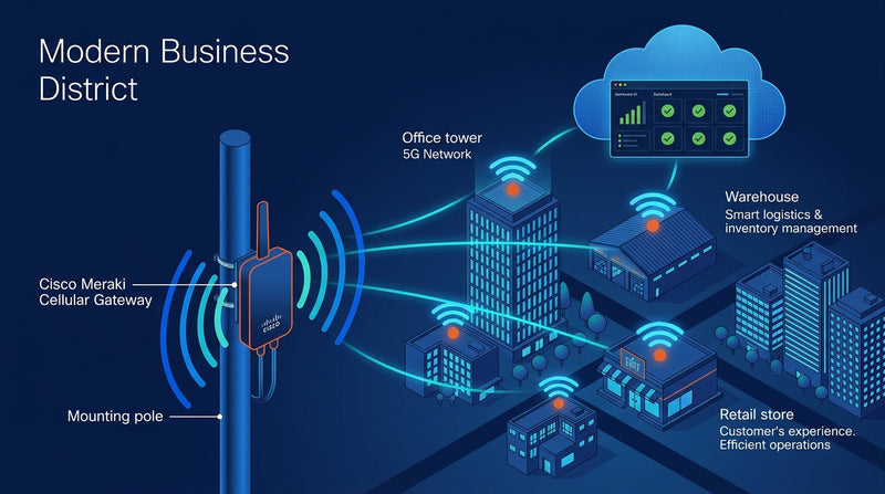 Always Connected: How Cisco Meraki MG Cellular Gateways Bring 5G Anywhere Your Business Needs It