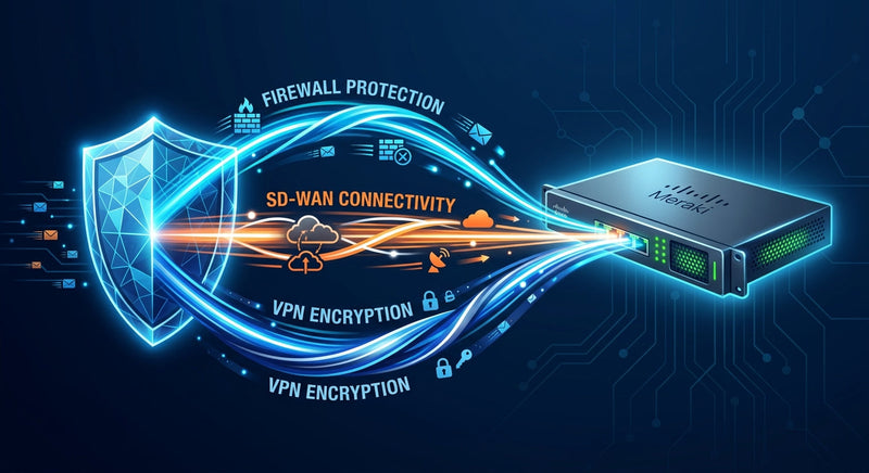 Firewall, SD-WAN, and VPN in One Box: How Cisco Meraki MX Secures and Connects Growing Businesses