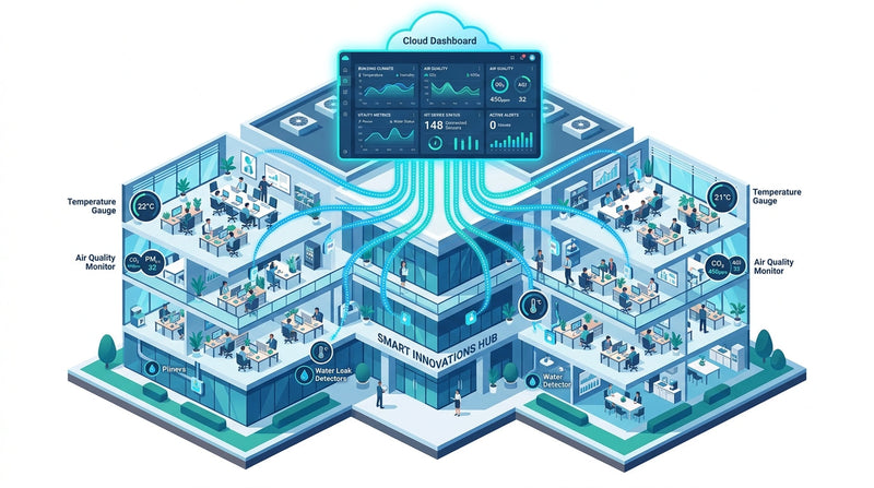 Smart Spaces Start with Smart Sensors: How Cisco Meraki MT Gives Businesses Real-Time Environmental Intelligence