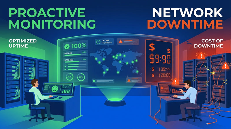 The True Cost of Network Downtime: Why Proactive Monitoring Pays for Itself