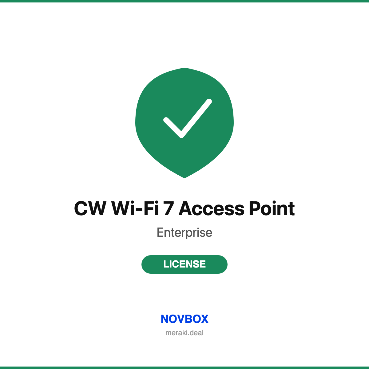 Meraki CW Wi-Fi 7 Access Point License