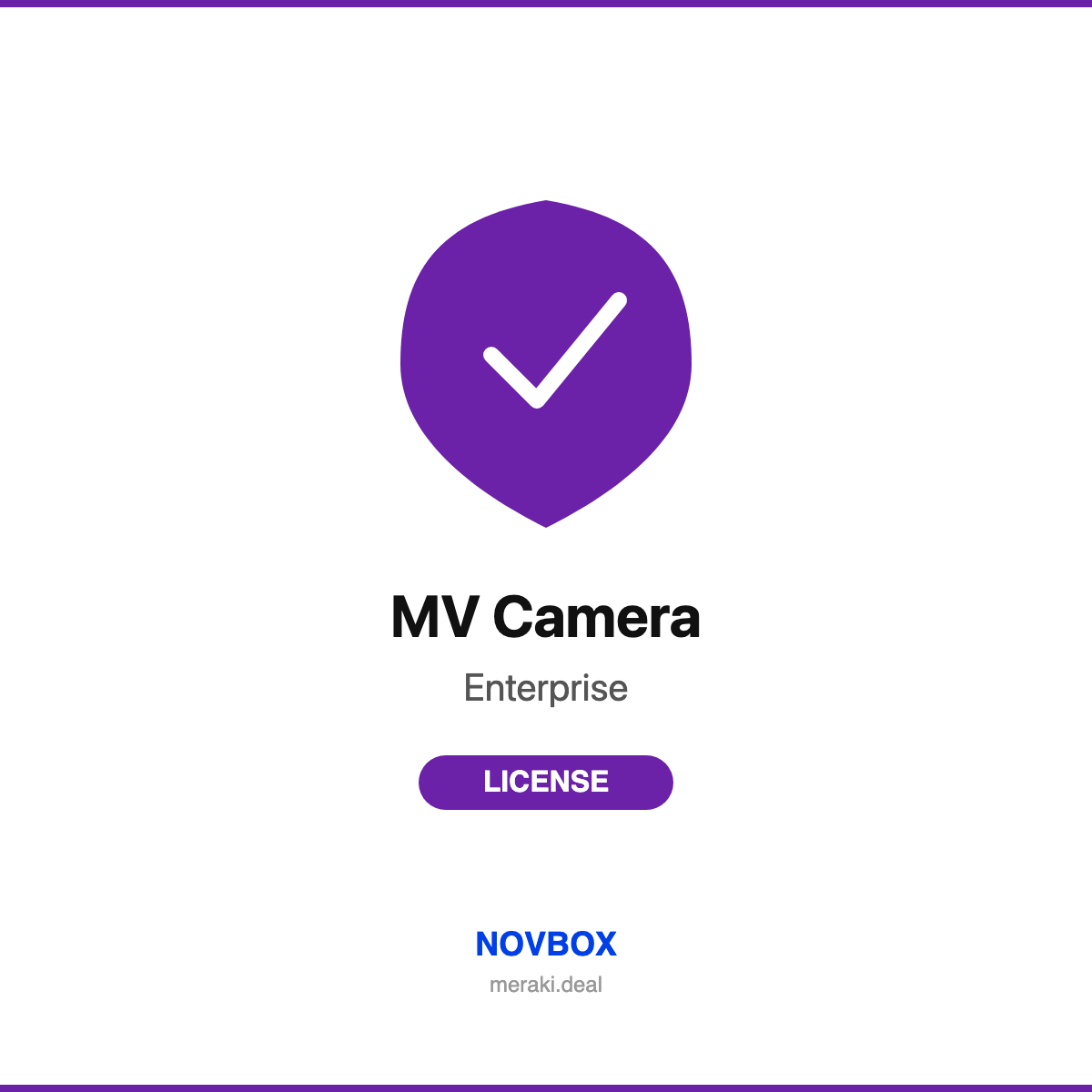 Meraki MV Camera License
