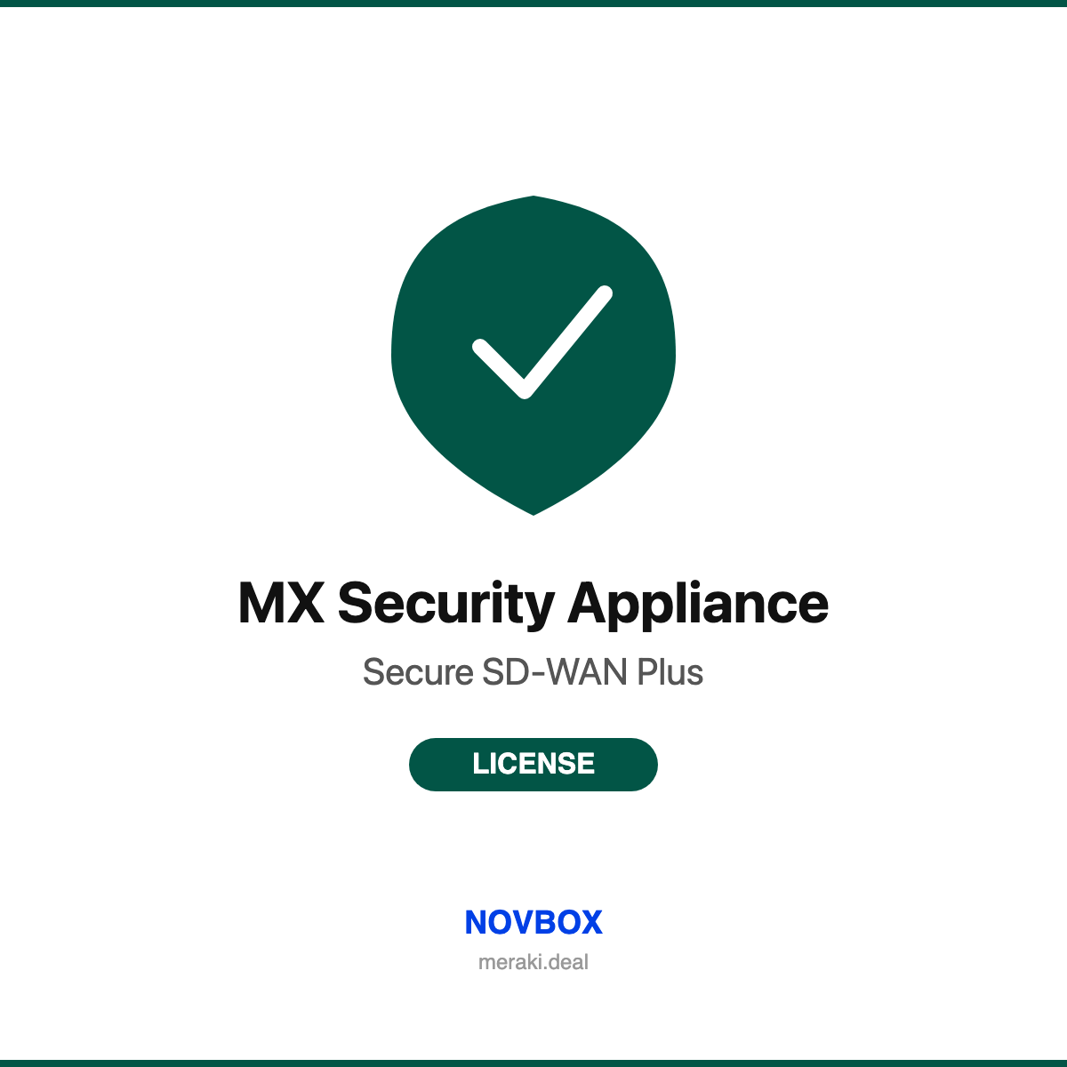Meraki MX Secure SD-WAN Plus License